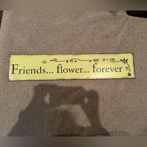 Rustic Friends wall decor